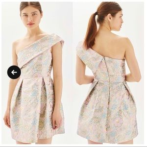 Topshop one shoulder dress